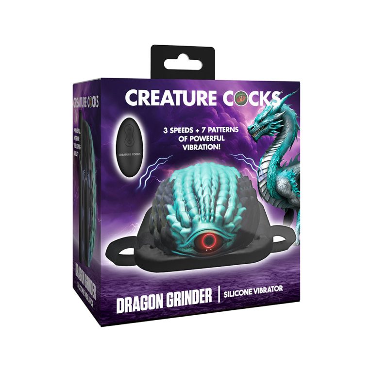 Creature Cocks Dragon vibrating silicone fantasy grinder