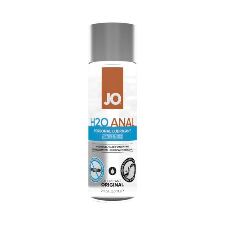 JO H2O Anal Original water-based lubricant 2 oz