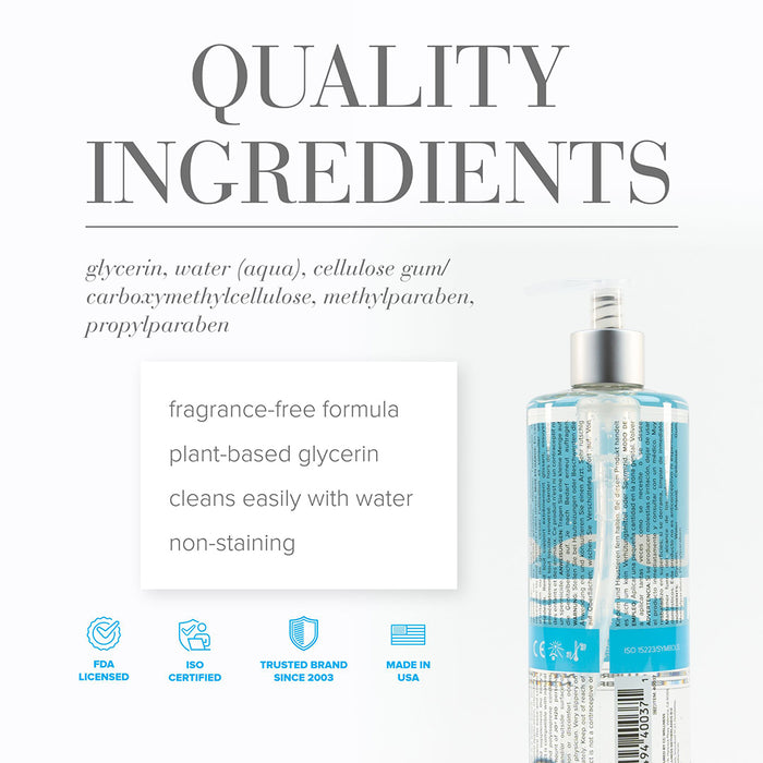 JO H2O Original water-based lubricant 16 oz alternate view