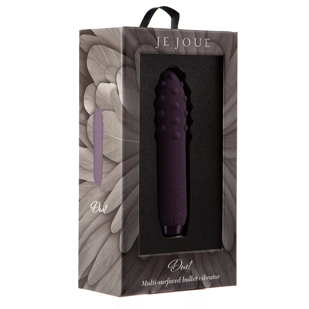 Je Joue Duet rechargeable bullet vibrator in purple