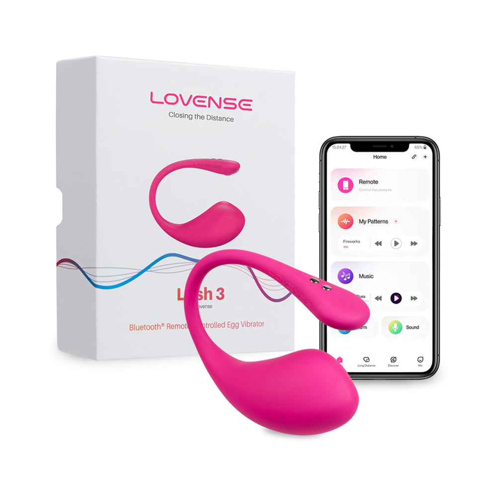 Lovense Lush 3 remote-controlled egg vibrator