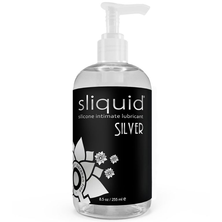 Sliquid Silver silicone lubricant 8.5 ounce bottle