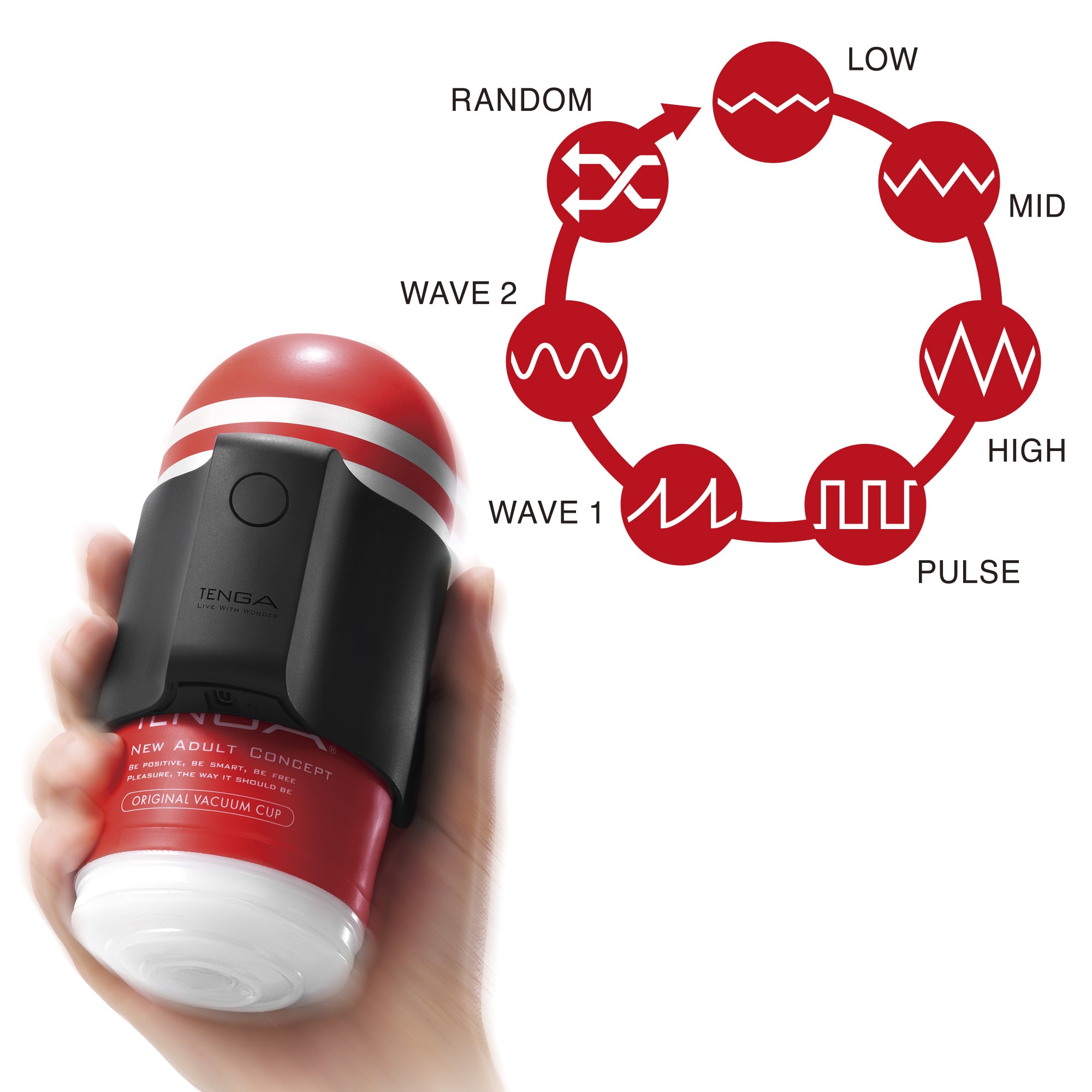 TENGA CUP Vibrator gallery 4
