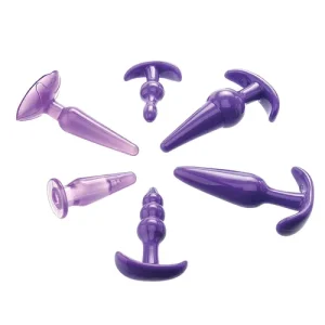 Try-Curious Anal Plug Kit Black