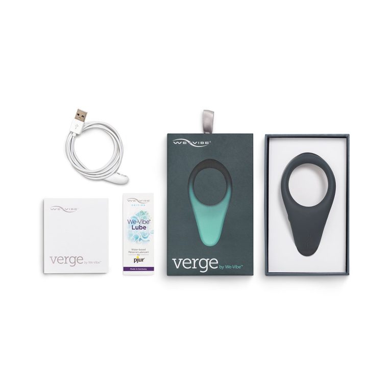We-Vibe Verge vibrating perineum stimulator and cock ring