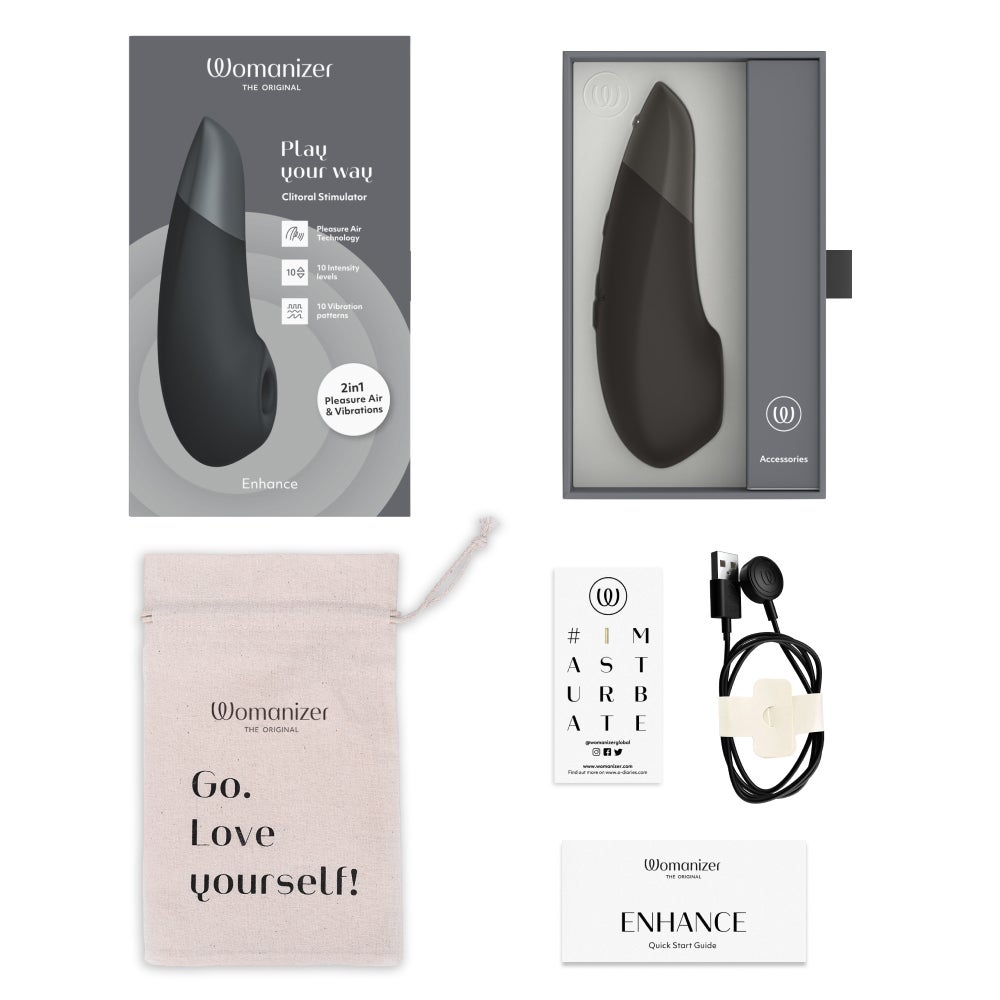 Womanizer Enhance black package view
