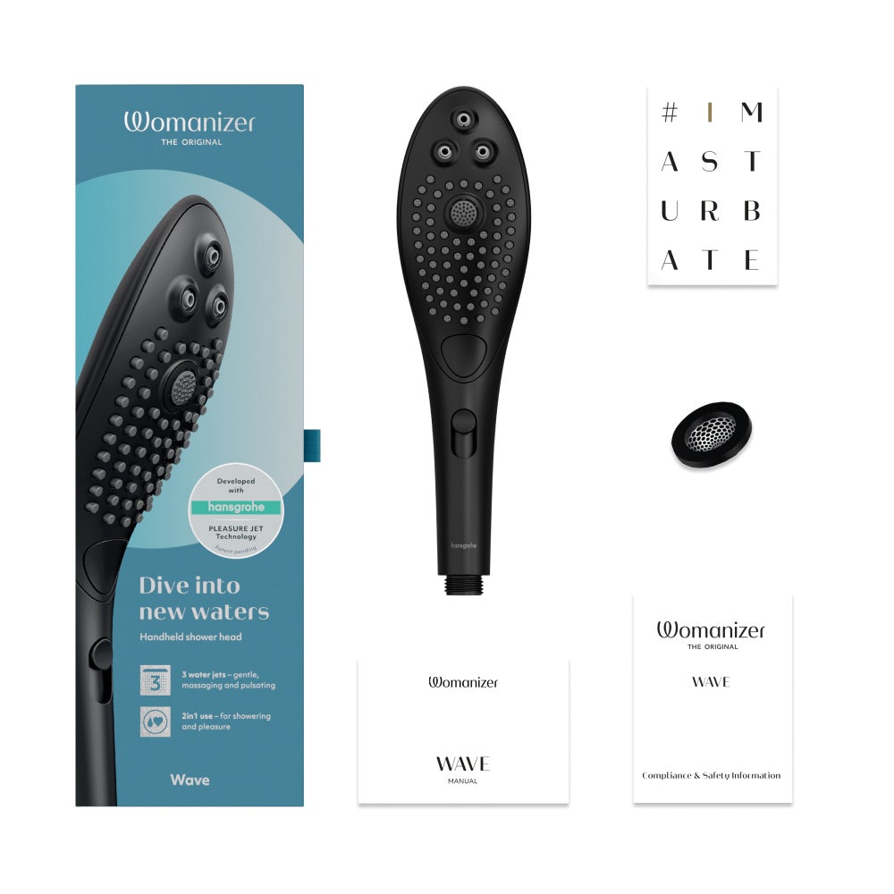 Womanizer Wave Black manufacturer product view