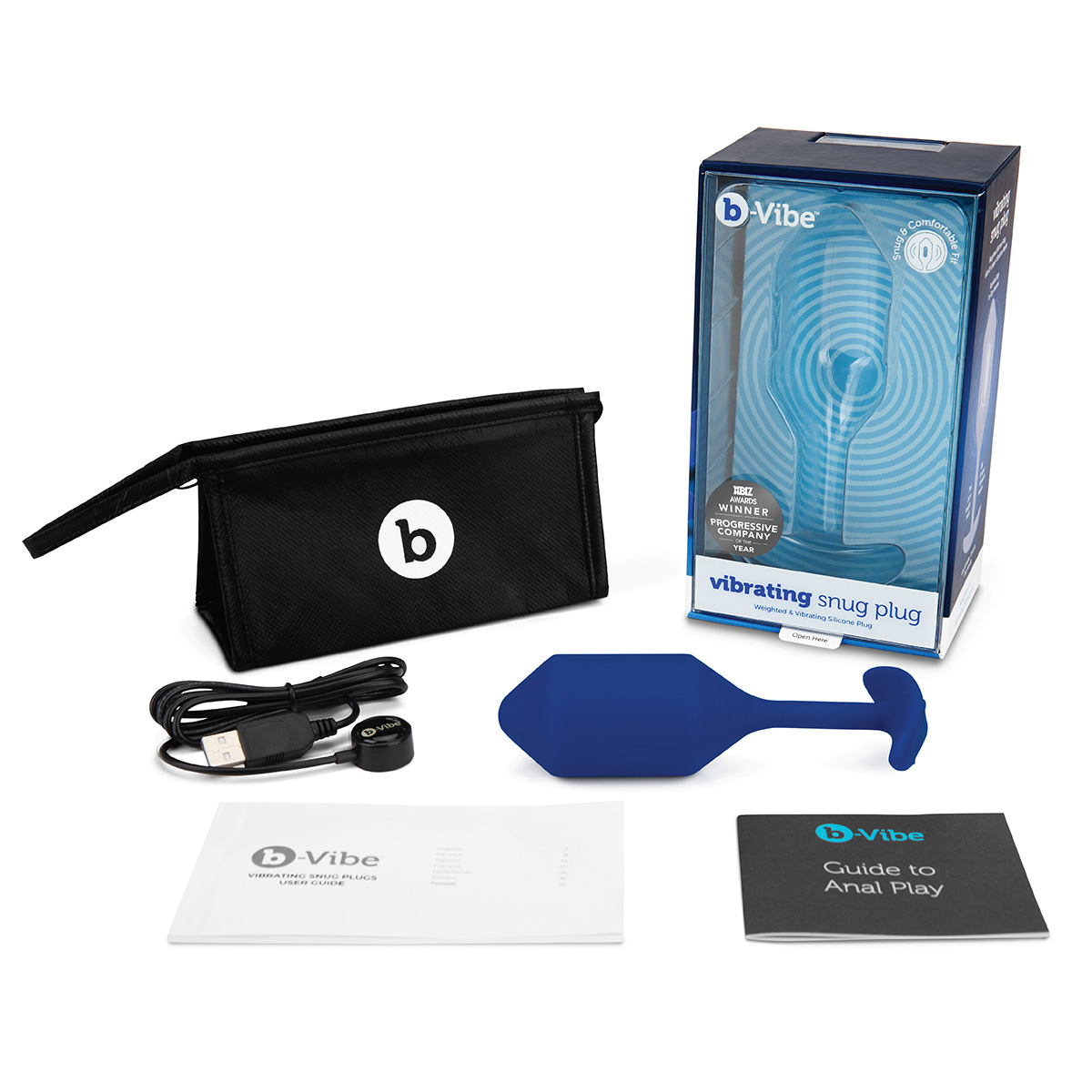 b-Vibe Snug Plug 4 XL Navy gallery 7