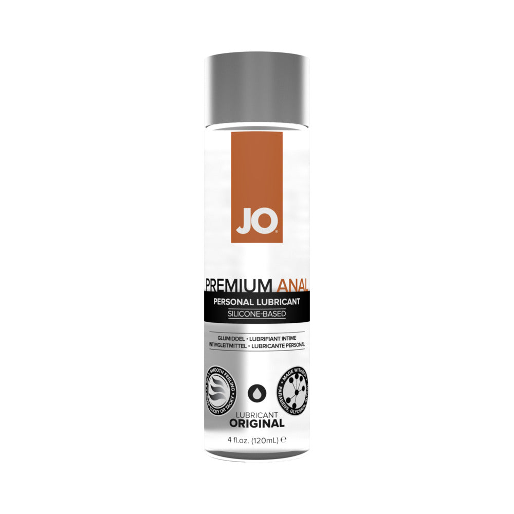 JO Premium Anal Original Silicone-Based Lubricant 4 oz