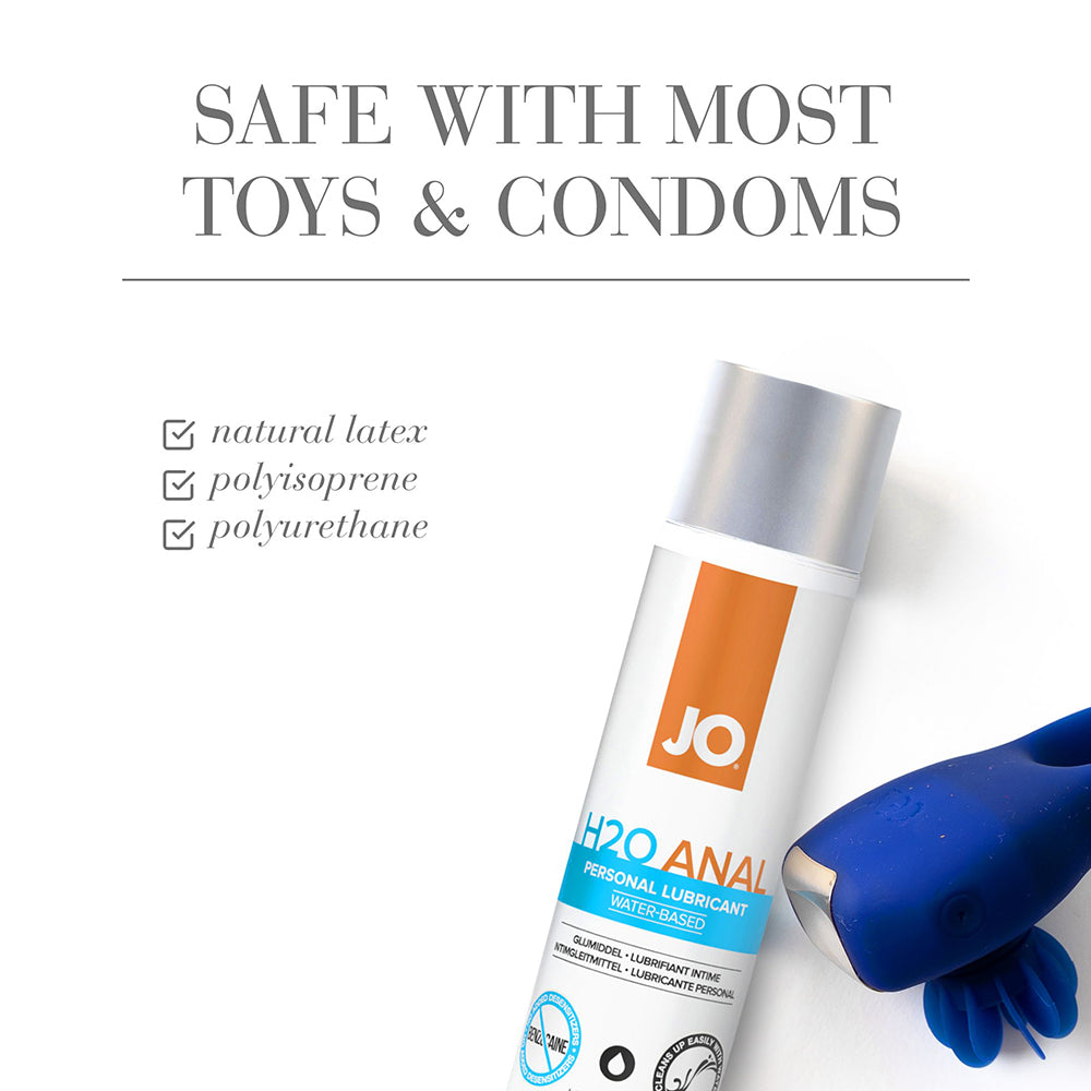 JO H2O Anal Original Water-Based Lubricant 2 oz