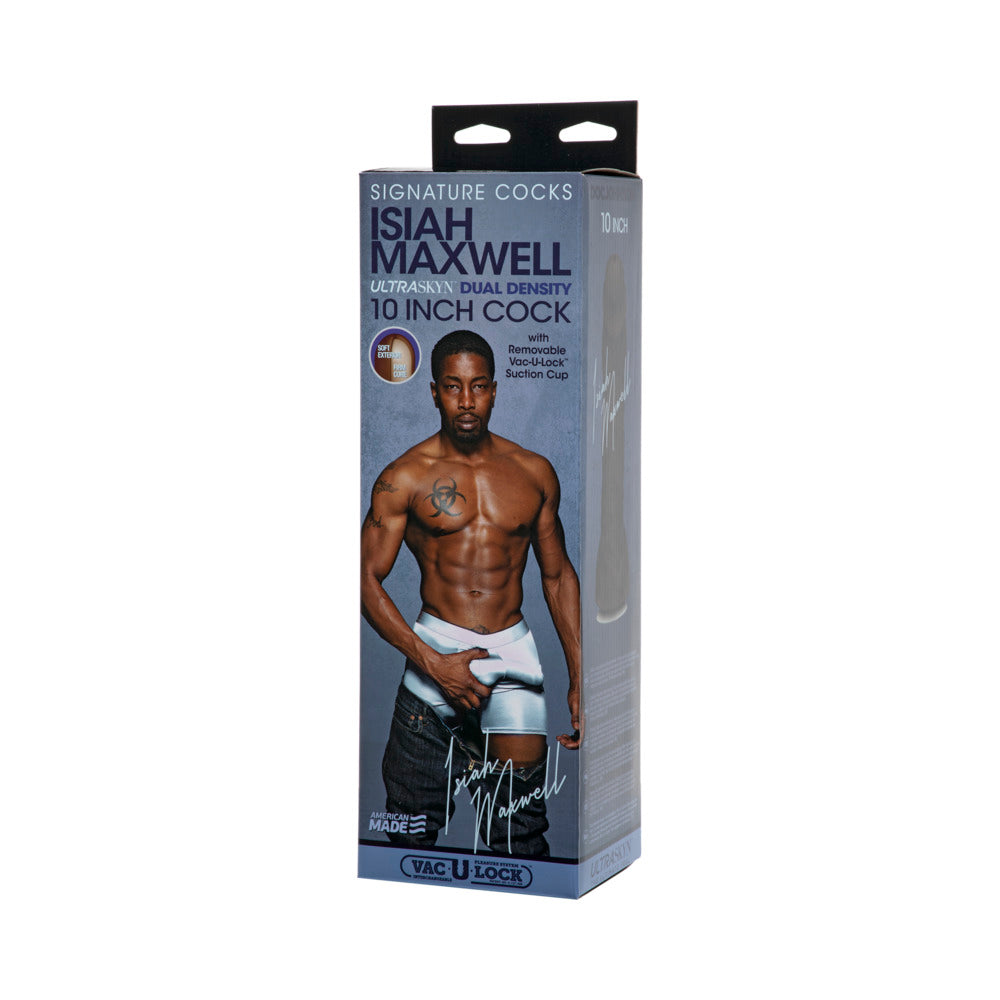 Signature Cocks Isiah Maxwell 10 in. ULTRASKYN Cock