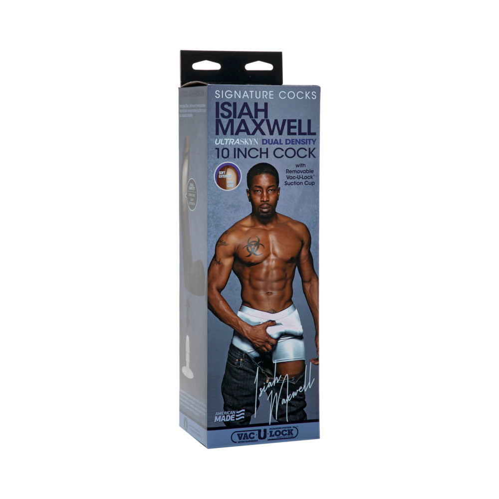 Signature Cocks Isiah Maxwell 10 in. ULTRASKYN Cock