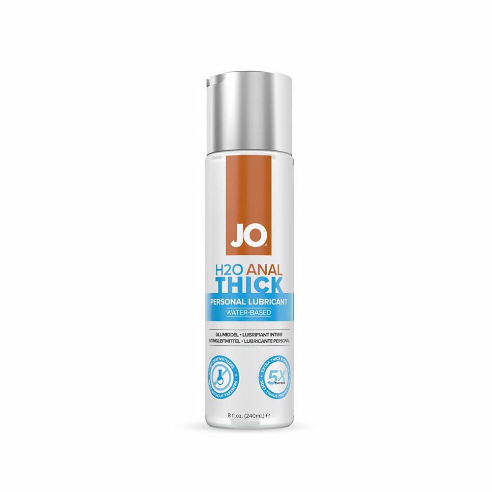 JO H2O Anal Thick Water-Based Lubricant 8 oz