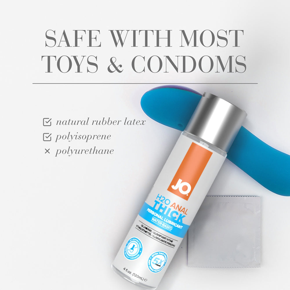 JO H2O Anal Thick Water-Based Lubricant 8 oz