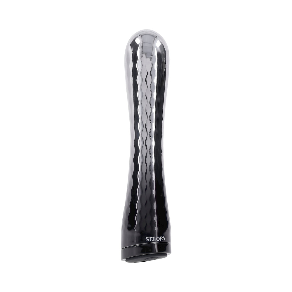 Selopa Silverado Rechargeable Vibrator Silver/Black