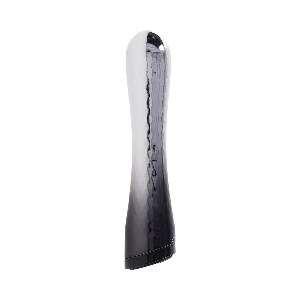 Selopa Silverado Rechargeable Vibrator Silver/Black