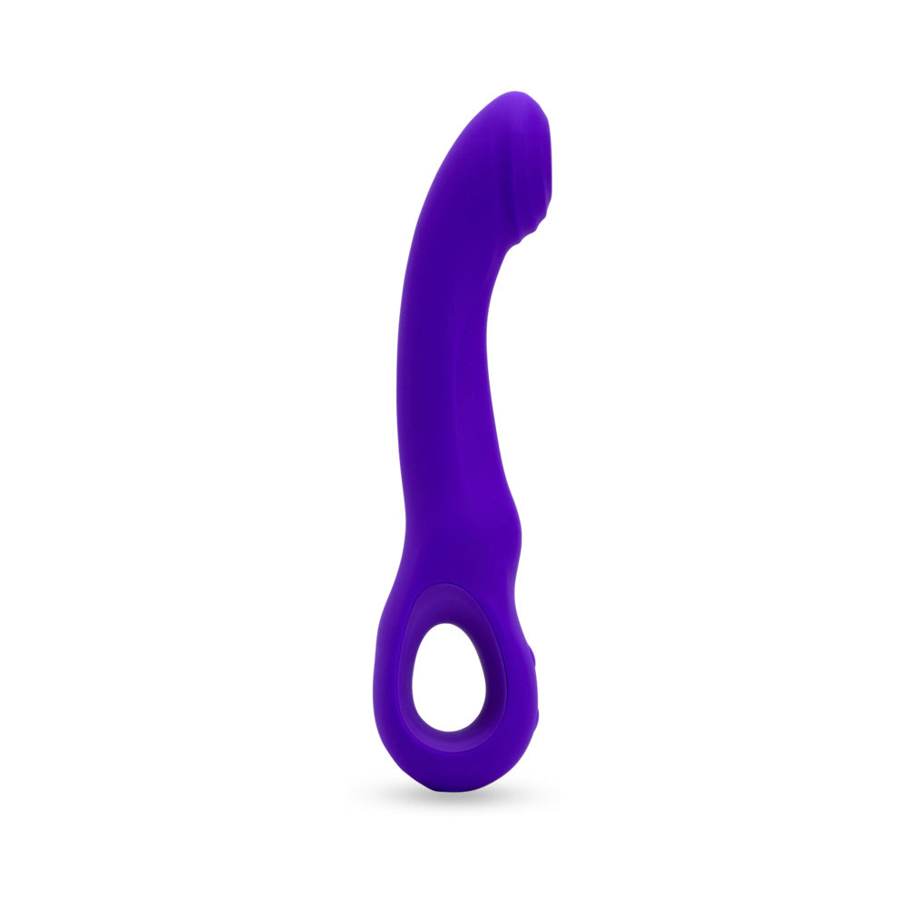 Nu Sensuelle Rhapsody Tapping Vibrator Deep Purple