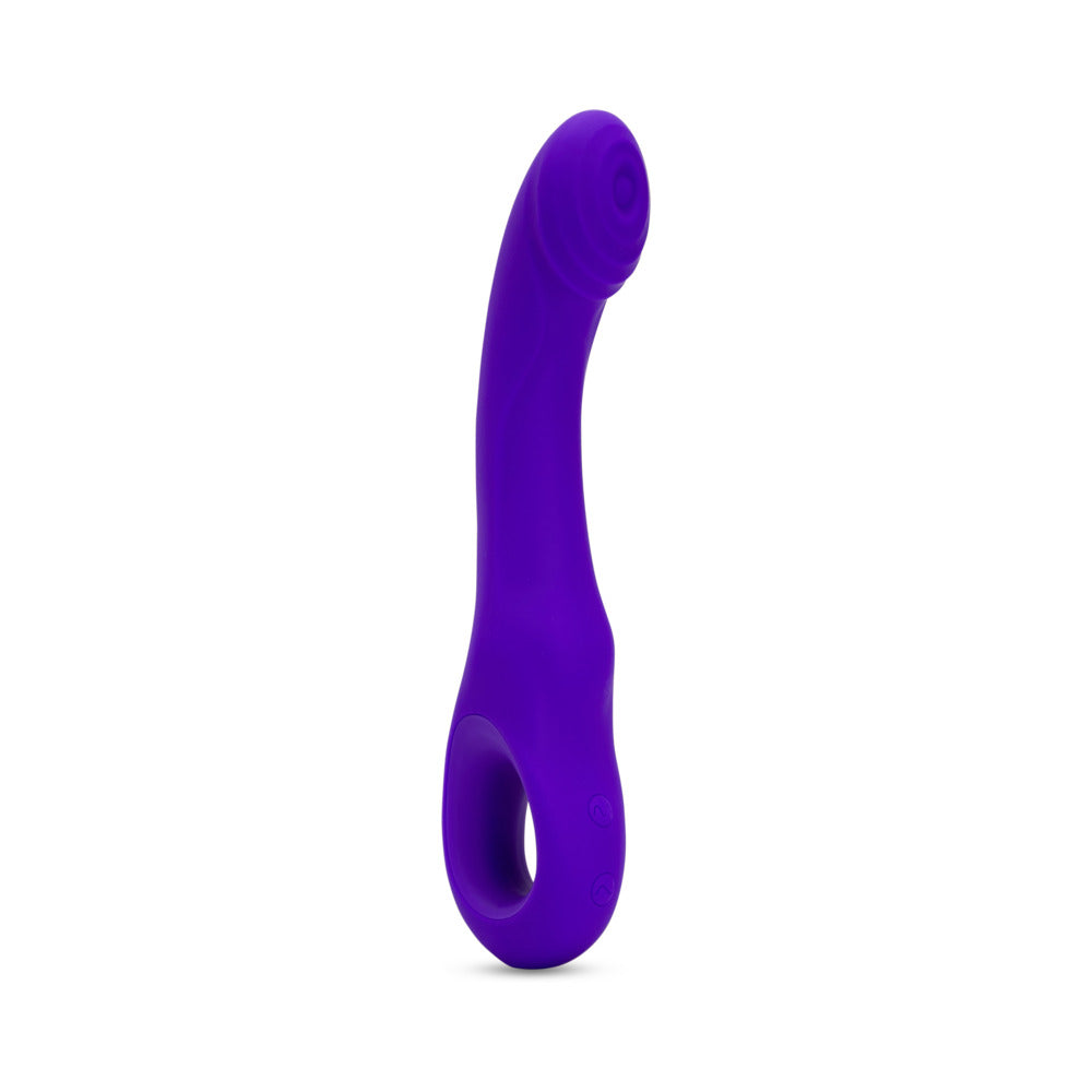 Nu Sensuelle Rhapsody Tapping Vibrator Deep Purple