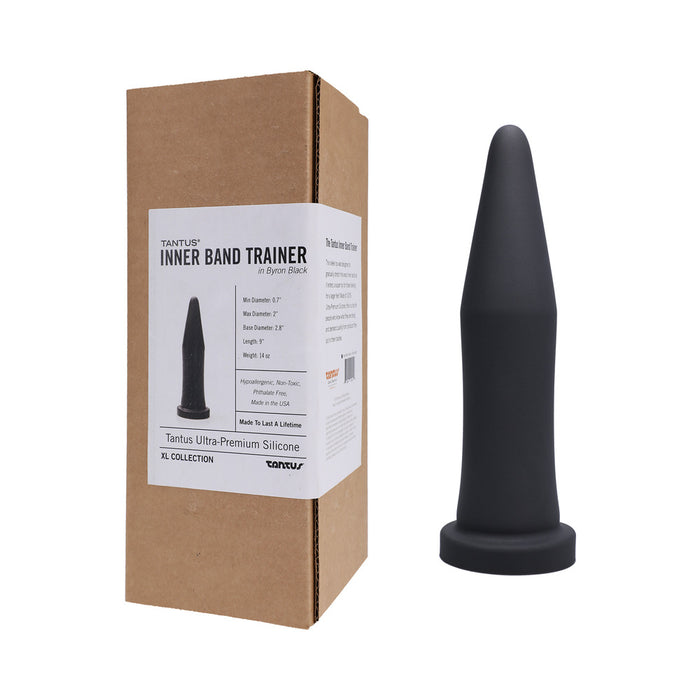 Tantus Inner Band Trainer Dildo Onyx