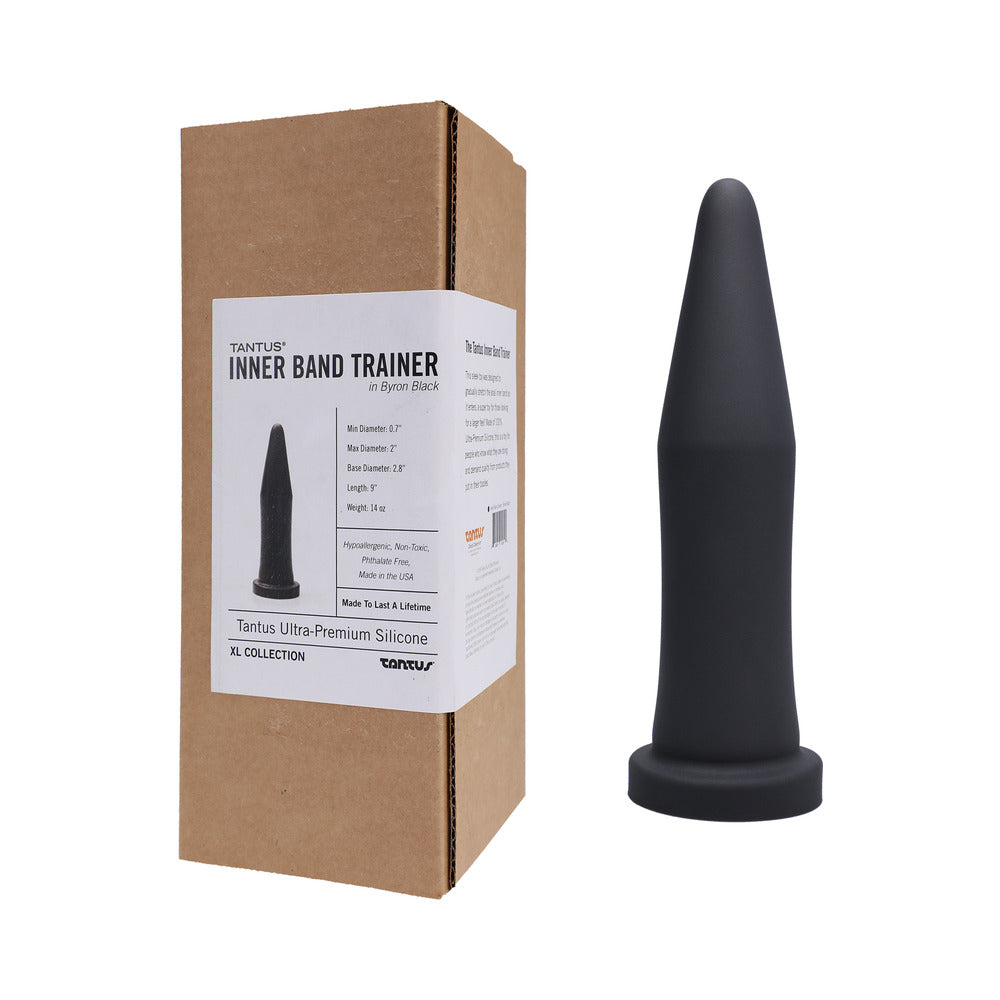 Tantus Inner Band Trainer Dildo Onyx