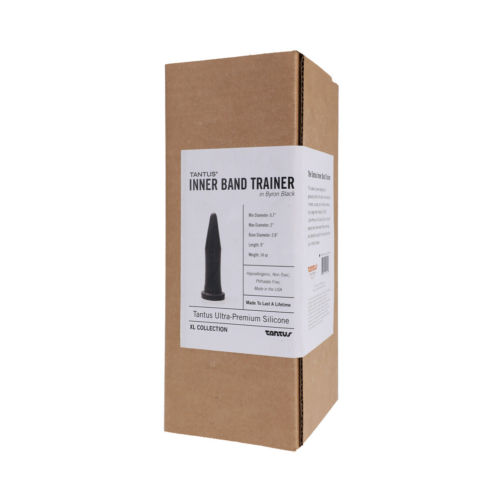 Tantus Inner Band Trainer Dildo Onyx