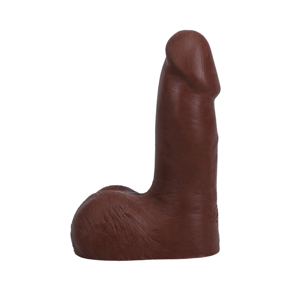 The Realistic Cock 5 in. ULTRASKYN Dildo Chocolate