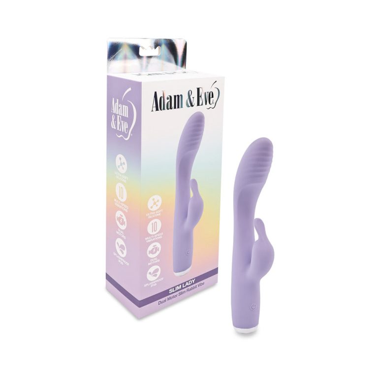 Adam & Eve Slim Lady Dual Motor Rabbit